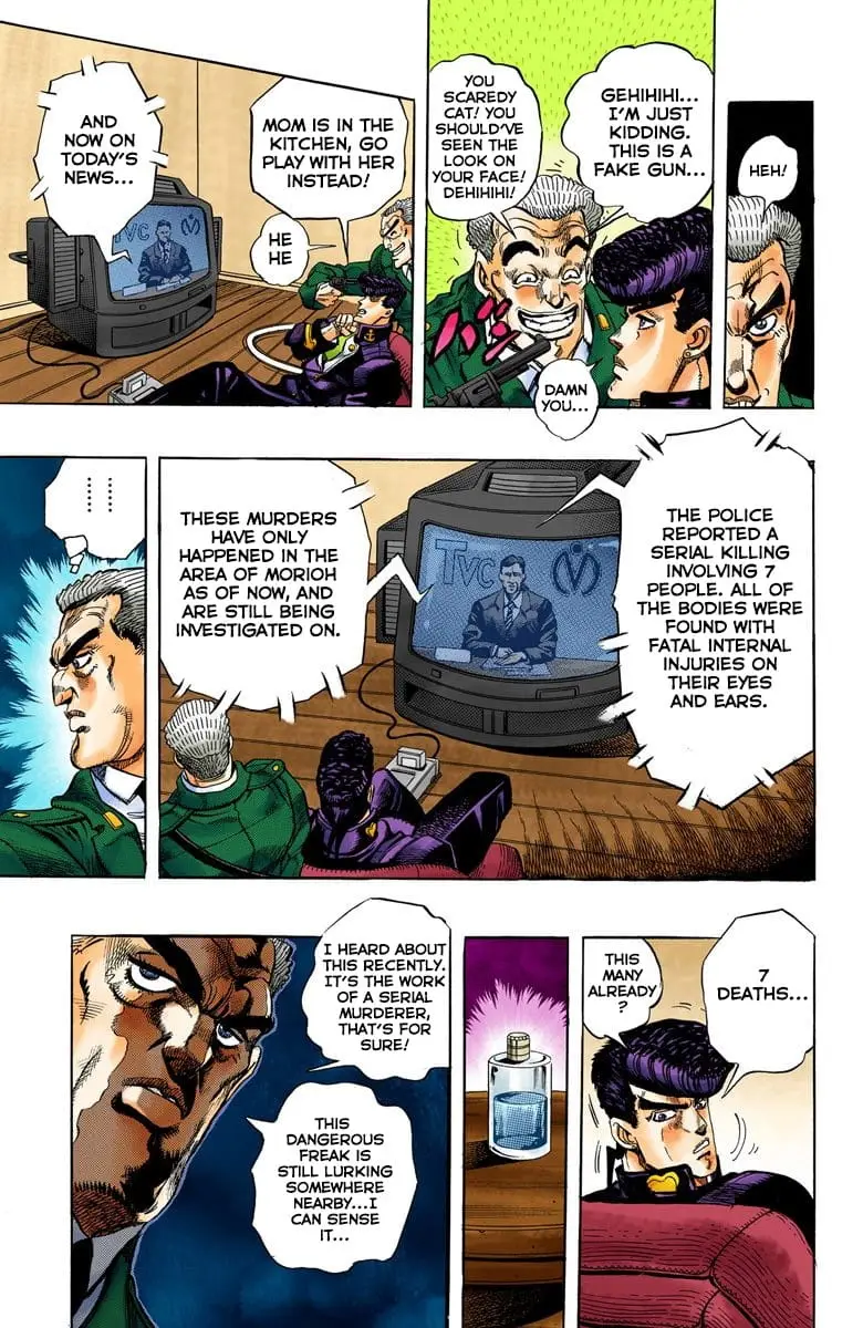Read JoJo's Bizarre Adventure Part 4 Diamond Is Unbreakable Official Colored Manga Online