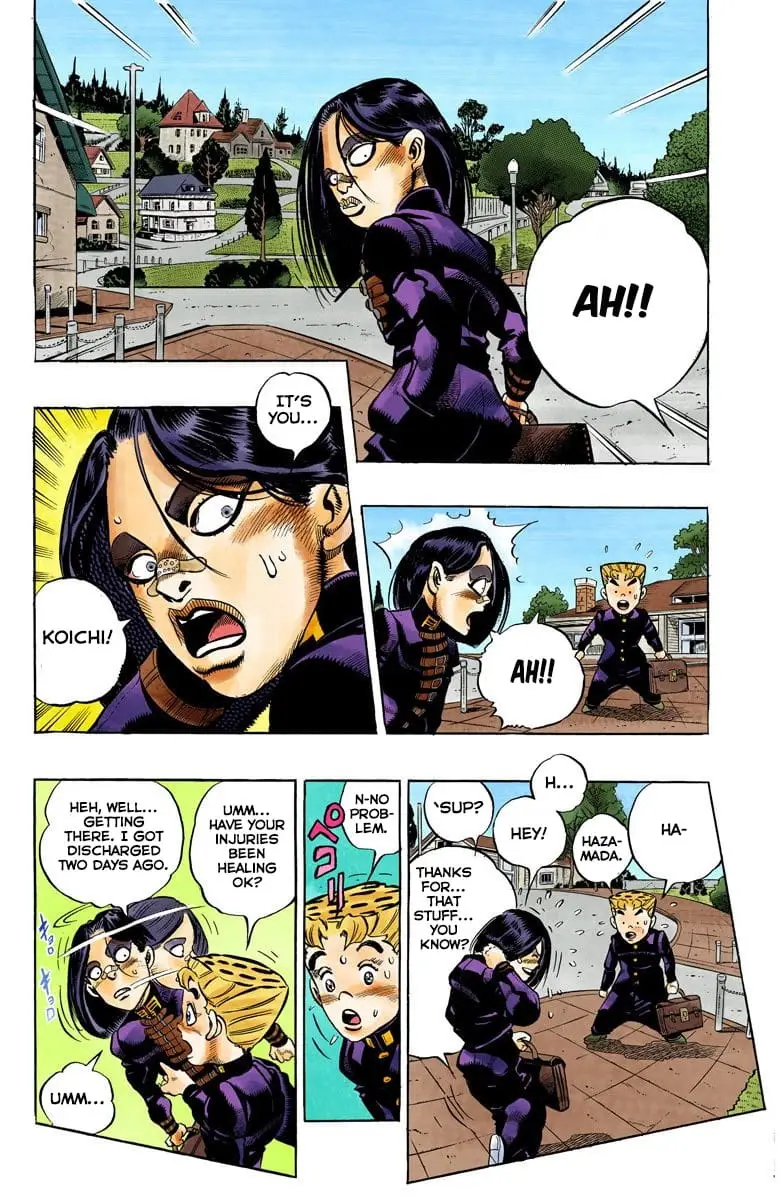 Read JoJo's Bizarre Adventure Part 4 Diamond Is Unbreakable Official Colored Manga Online