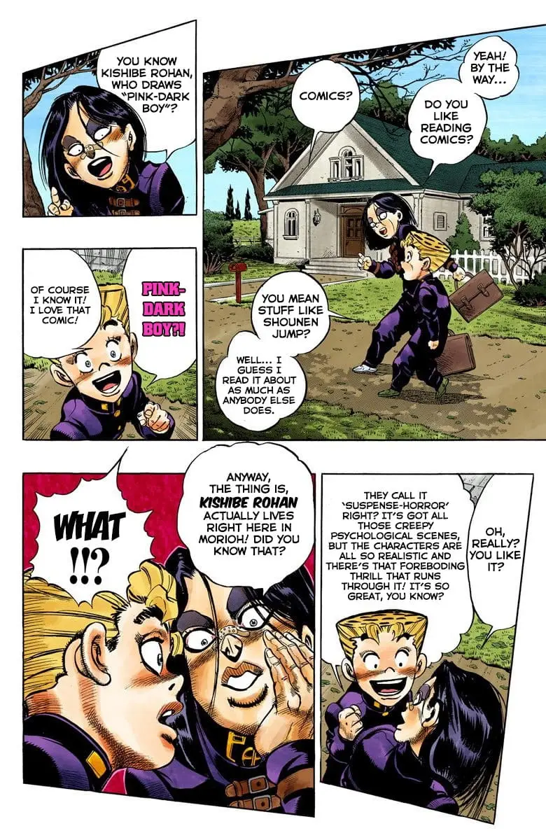 Read JoJo's Bizarre Adventure Part 4 Diamond Is Unbreakable Official Colored Manga Online