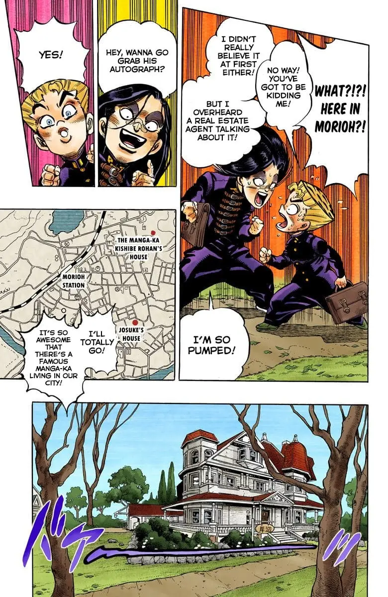 Read JoJo's Bizarre Adventure Part 4 Diamond Is Unbreakable Official Colored Manga Online