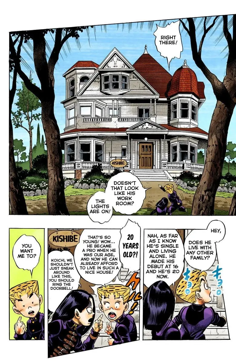 Read JoJo's Bizarre Adventure Part 4 Diamond Is Unbreakable Official Colored Manga Online