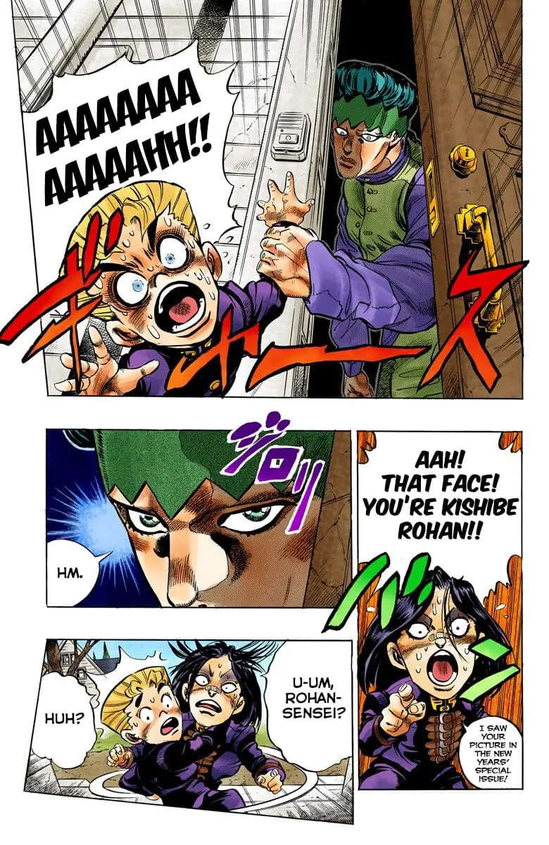 Read JoJo's Bizarre Adventure Part 4 Diamond Is Unbreakable Official Colored Manga Online
