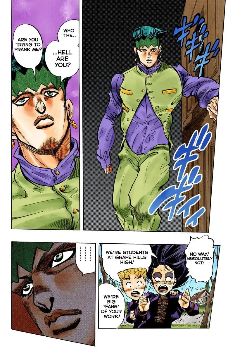 Read JoJo's Bizarre Adventure Part 4 Diamond Is Unbreakable Official Colored Manga Online