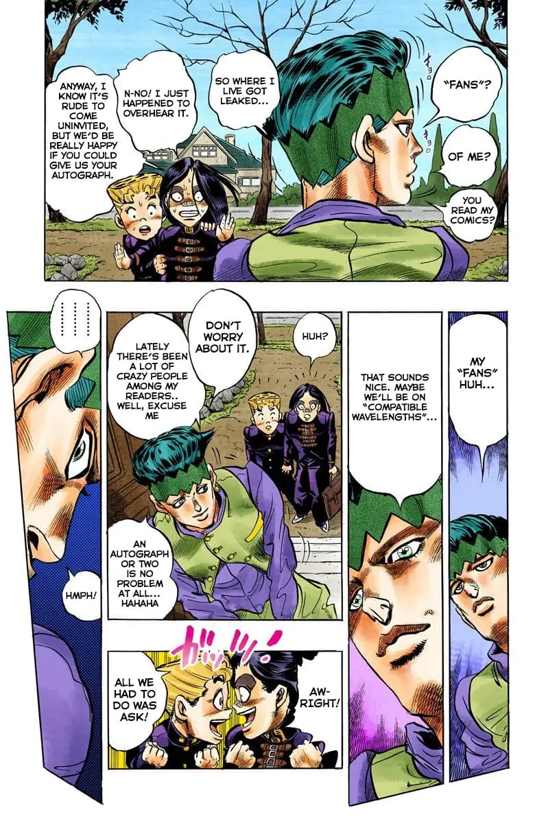 Read JoJo's Bizarre Adventure Part 4 Diamond Is Unbreakable Official Colored Manga Online