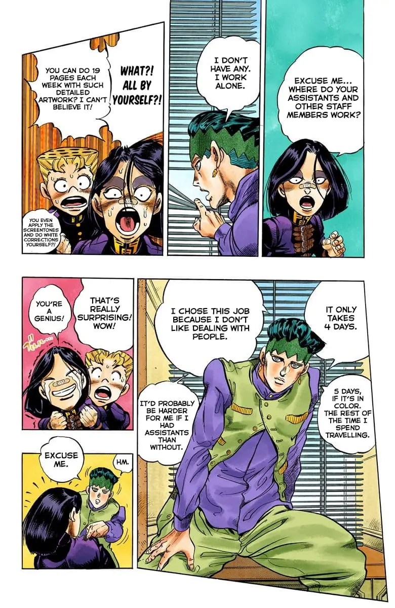 Read JoJo's Bizarre Adventure Part 4 Diamond Is Unbreakable Official Colored Manga Online
