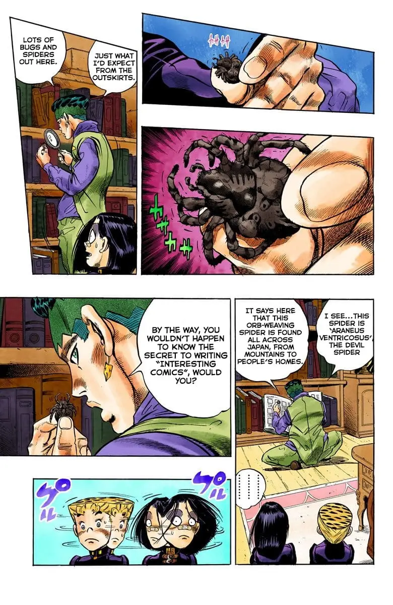 Read JoJo's Bizarre Adventure Part 4 Diamond Is Unbreakable Official Colored Manga Online