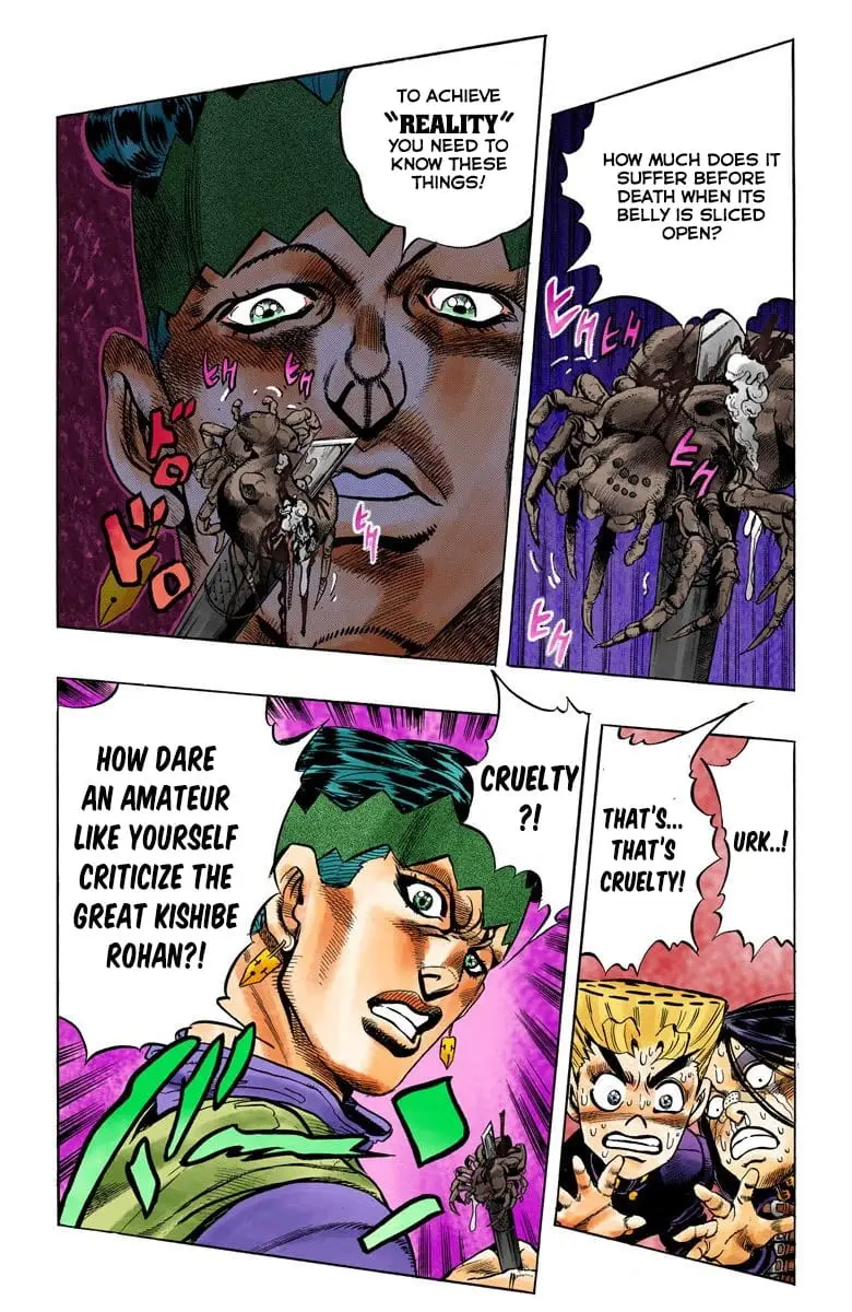 Read JoJo's Bizarre Adventure Part 4 Diamond Is Unbreakable Official Colored Manga Online