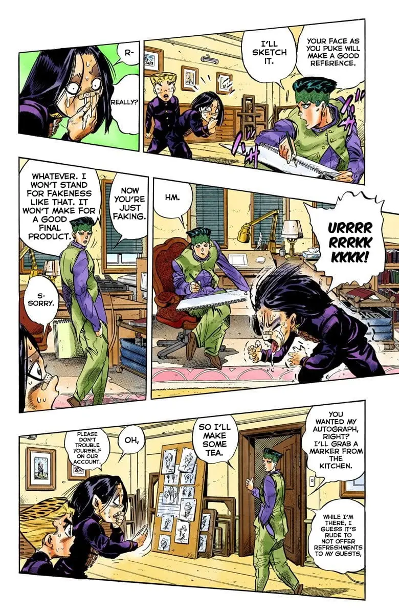 Read JoJo's Bizarre Adventure Part 4 Diamond Is Unbreakable Official Colored Manga Online