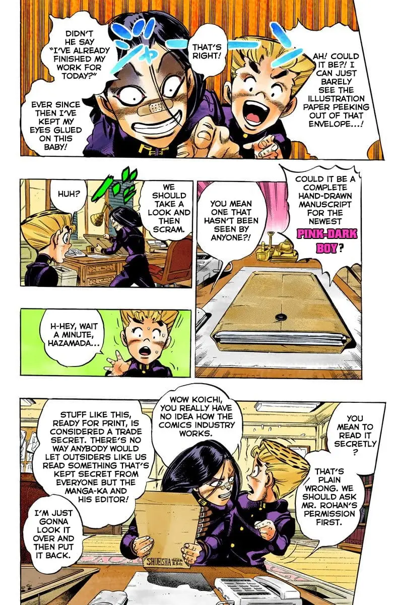 Read JoJo's Bizarre Adventure Part 4 Diamond Is Unbreakable Official Colored Manga Online
