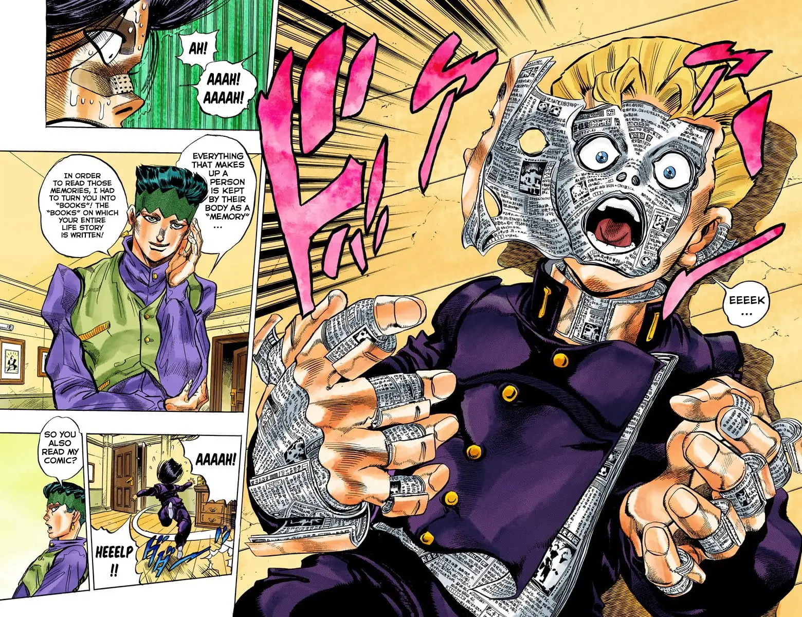Read JoJo's Bizarre Adventure Part 4 Diamond Is Unbreakable Official Colored Manga Online