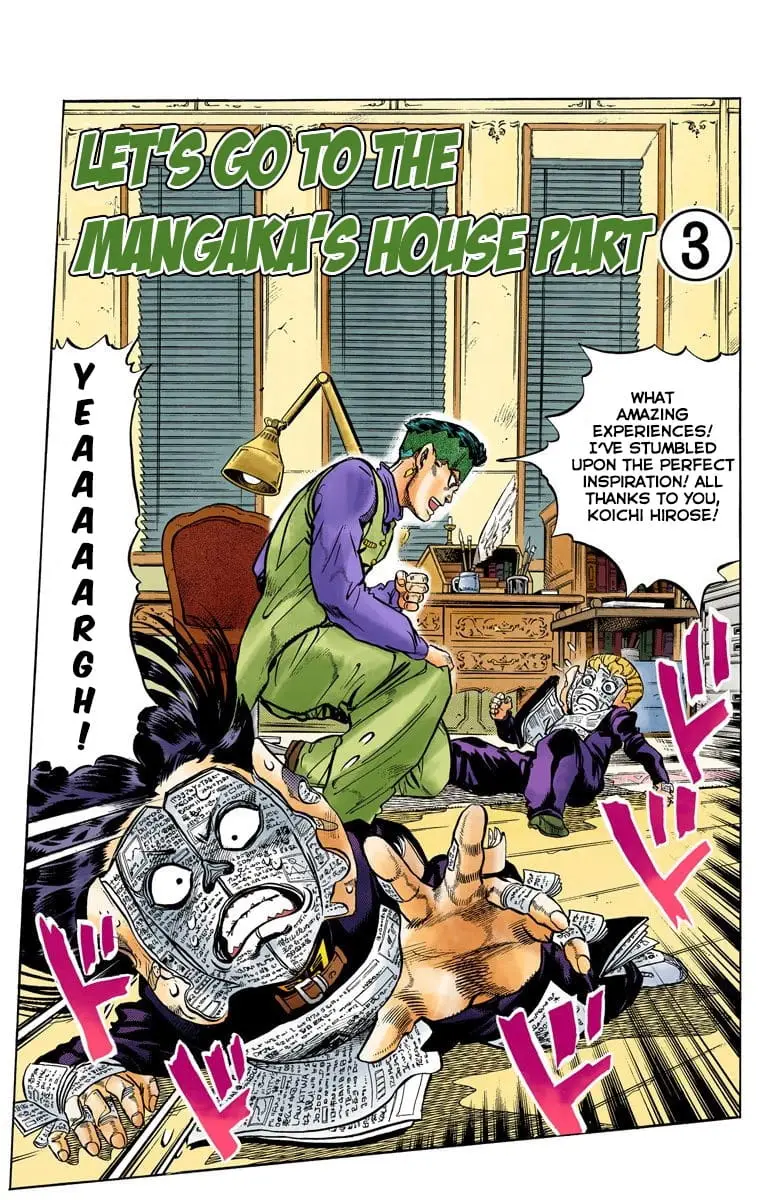 Read JoJo's Bizarre Adventure Part 4 Diamond Is Unbreakable Official Colored Manga Online
