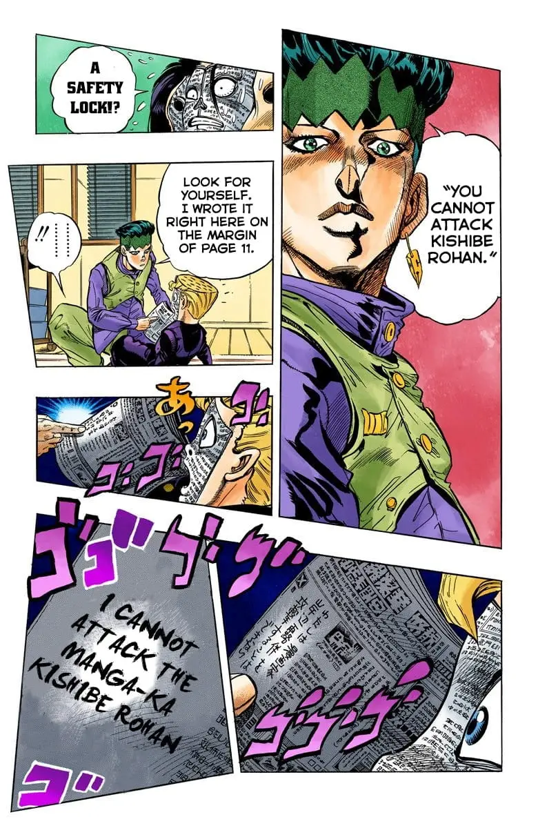 Read JoJo's Bizarre Adventure Part 4 Diamond Is Unbreakable Official Colored Manga Online