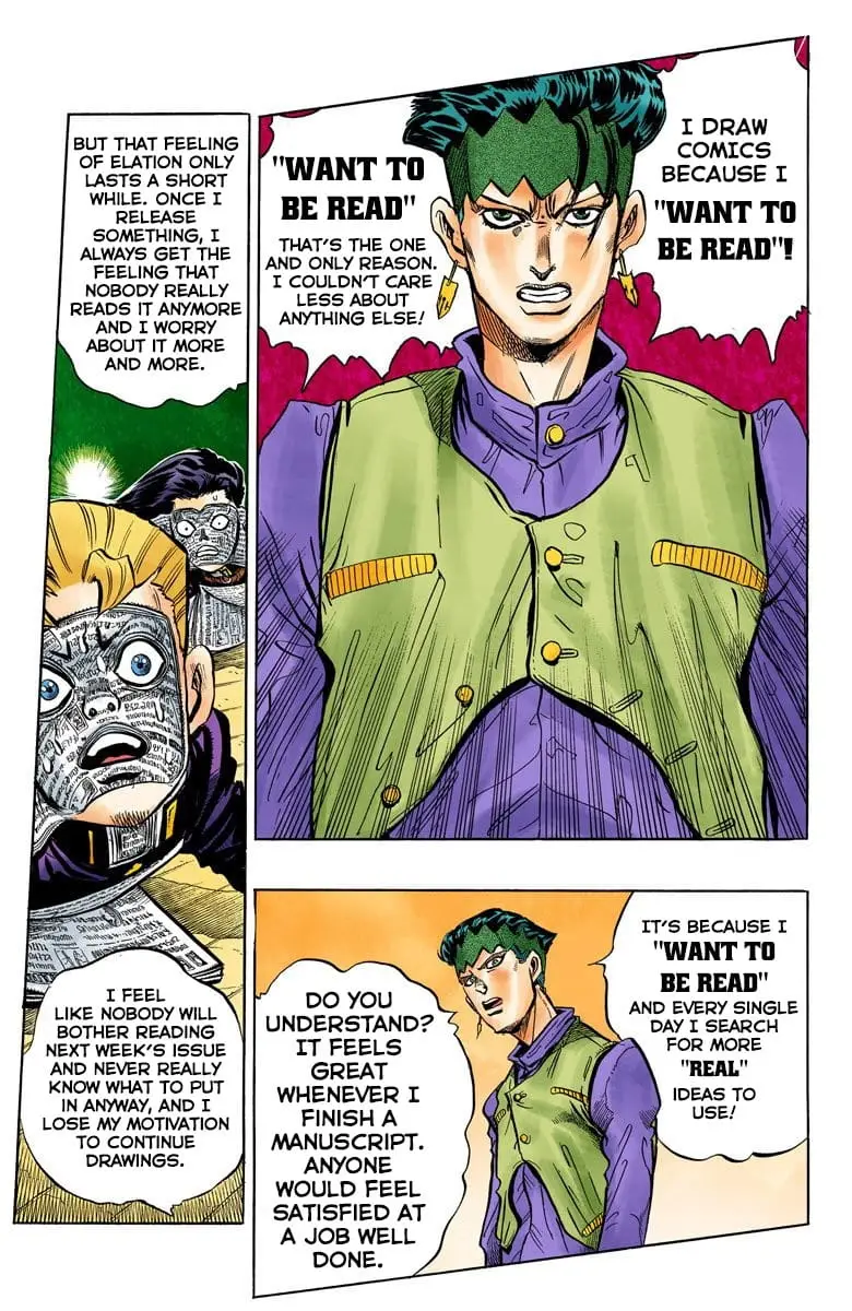 Read JoJo's Bizarre Adventure Part 4 Diamond Is Unbreakable Official Colored Manga Online