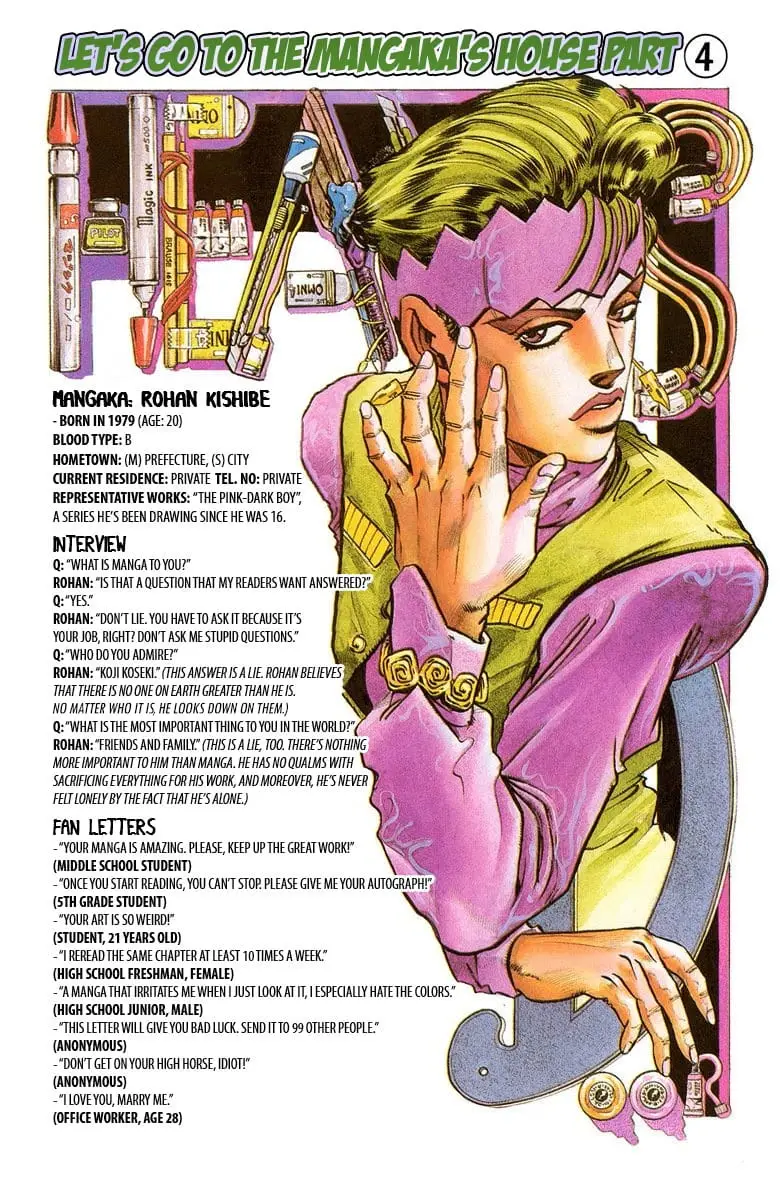 Read JoJo's Bizarre Adventure Part 4 Diamond Is Unbreakable Official Colored Manga Online