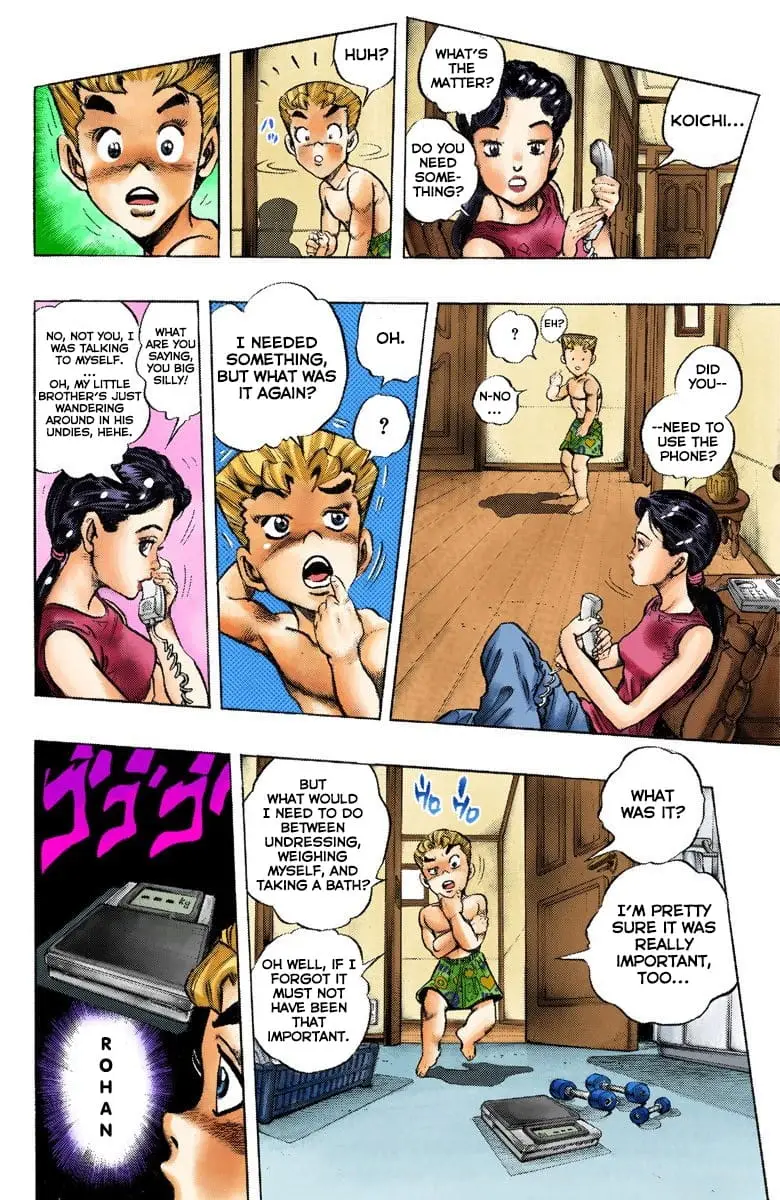 Read JoJo's Bizarre Adventure Part 4 Diamond Is Unbreakable Official Colored Manga Online