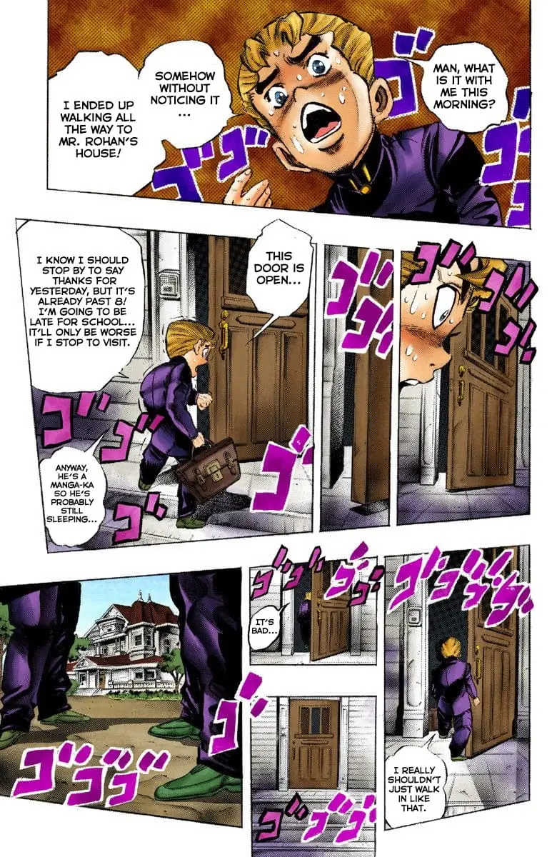 Read JoJo's Bizarre Adventure Part 4 Diamond Is Unbreakable Official Colored Manga Online