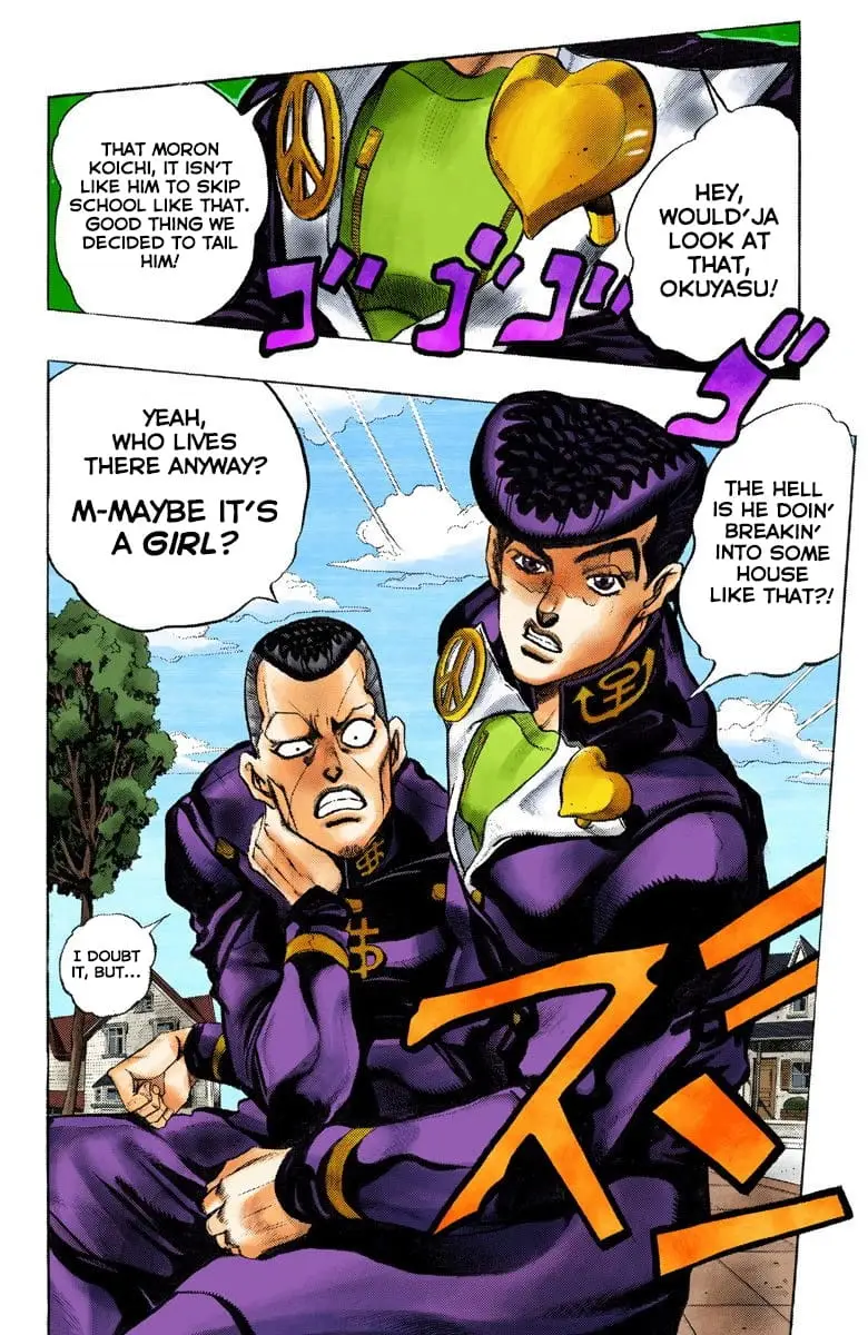 Read JoJo's Bizarre Adventure Part 4 Diamond Is Unbreakable Official Colored Manga Online