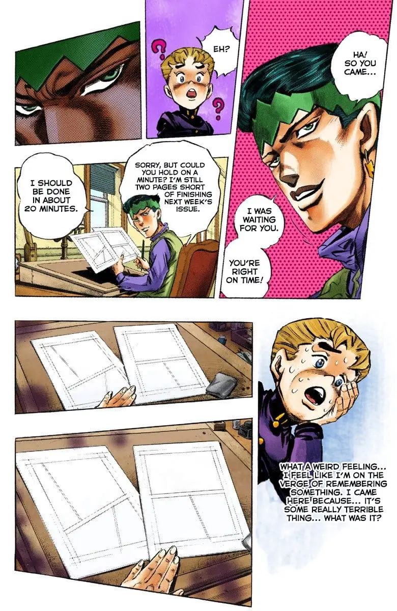 Read JoJo's Bizarre Adventure Part 4 Diamond Is Unbreakable Official Colored Manga Online