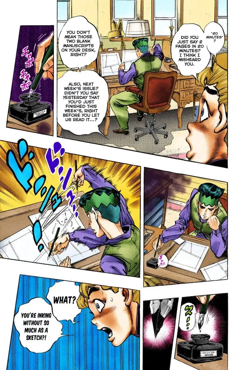 Read JoJo's Bizarre Adventure Part 4 Diamond Is Unbreakable Official Colored Manga Online