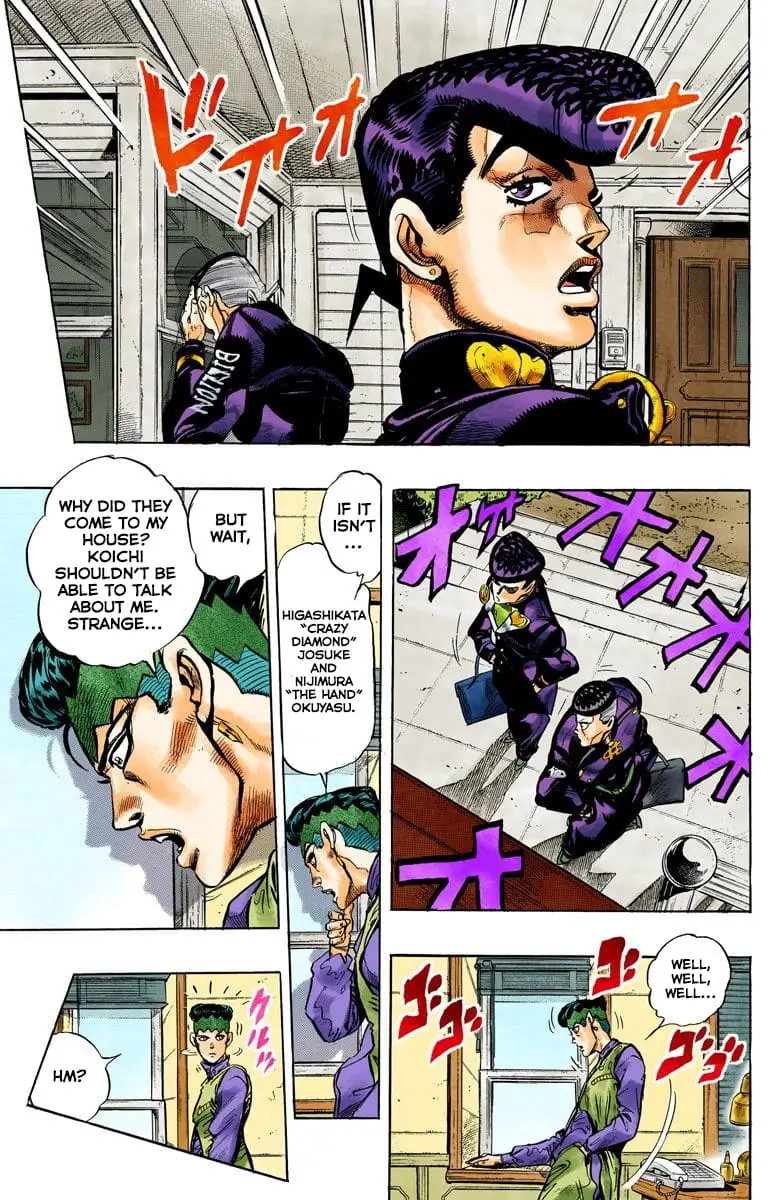 Read JoJo's Bizarre Adventure Part 4 Diamond Is Unbreakable Official Colored Manga Online