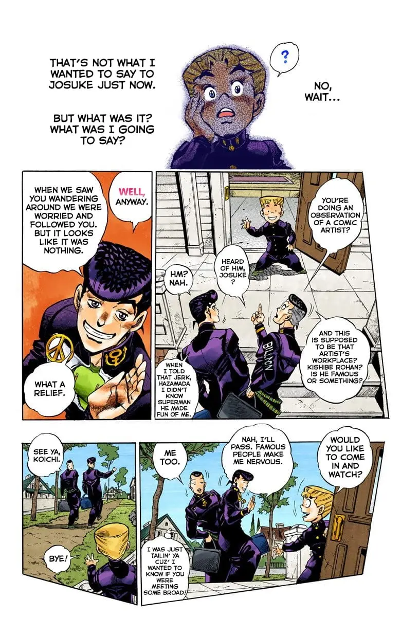 Read JoJo's Bizarre Adventure Part 4 Diamond Is Unbreakable Official Colored Manga Online