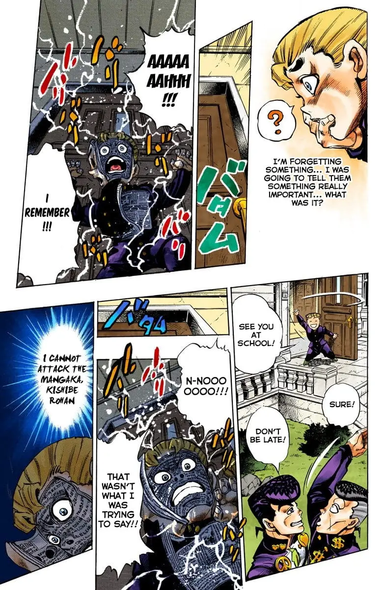 Read JoJo's Bizarre Adventure Part 4 Diamond Is Unbreakable Official Colored Manga Online