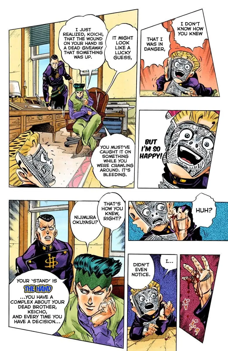 Read JoJo's Bizarre Adventure Part 4 Diamond Is Unbreakable Official Colored Manga Online