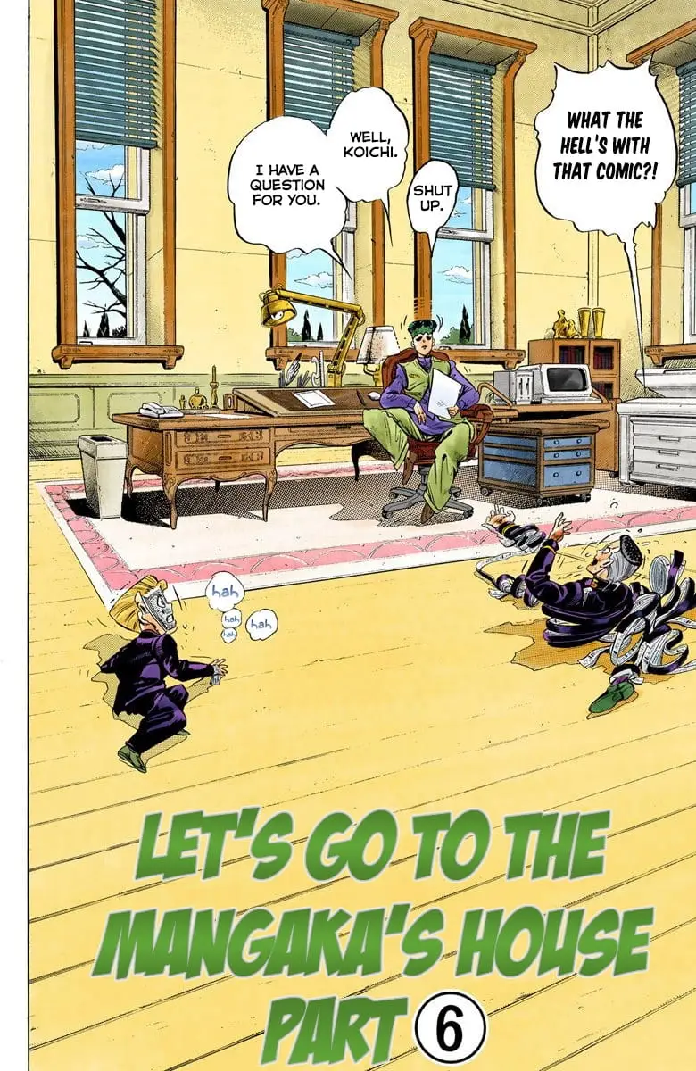 Read JoJo's Bizarre Adventure Part 4 Diamond Is Unbreakable Official Colored Manga Online