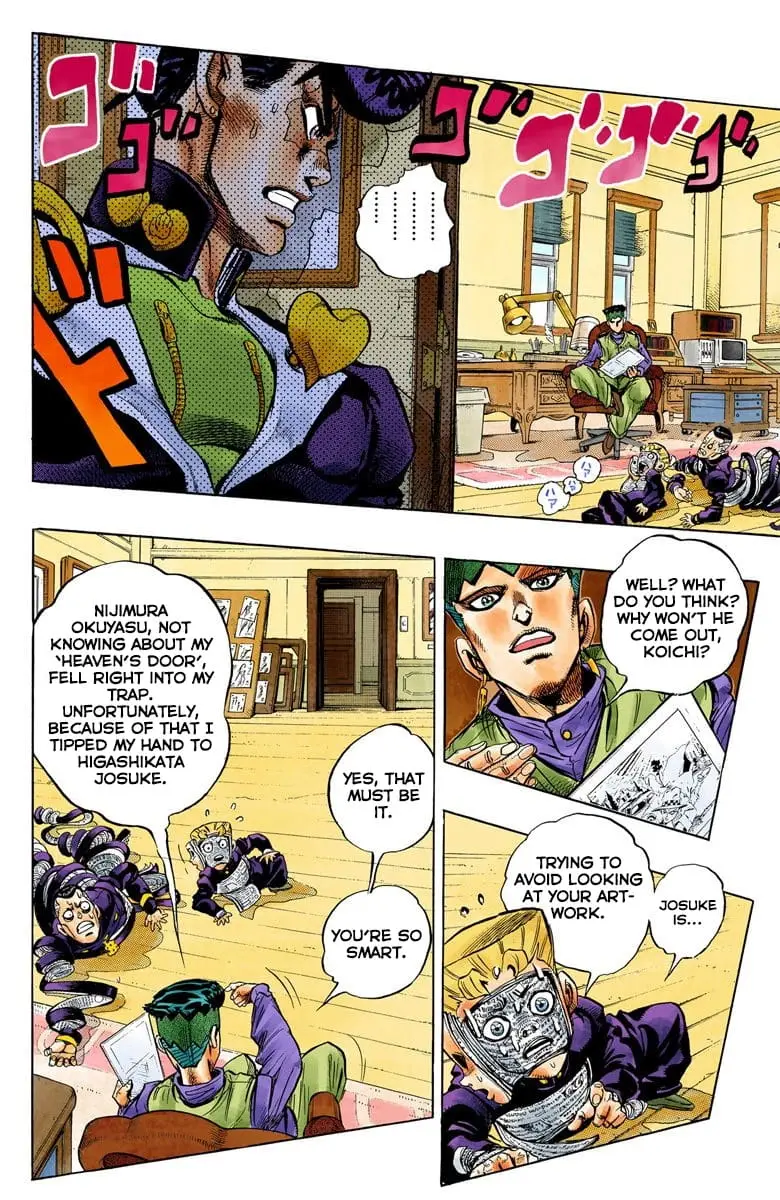 Read JoJo's Bizarre Adventure Part 4 Diamond Is Unbreakable Official Colored Manga Online