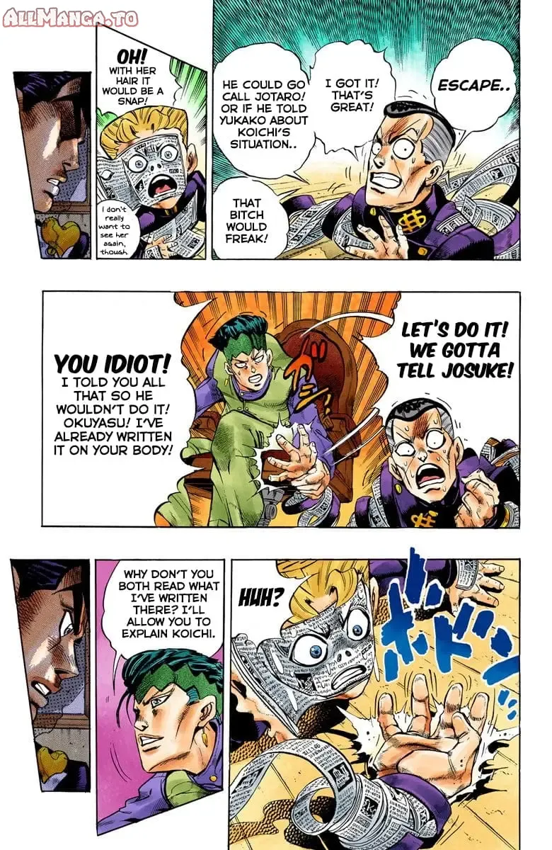 Read JoJo's Bizarre Adventure Part 4 Diamond Is Unbreakable Official Colored Manga Online