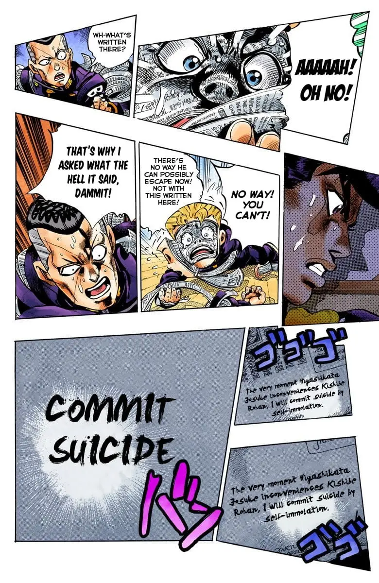 Read JoJo's Bizarre Adventure Part 4 Diamond Is Unbreakable Official Colored Manga Online