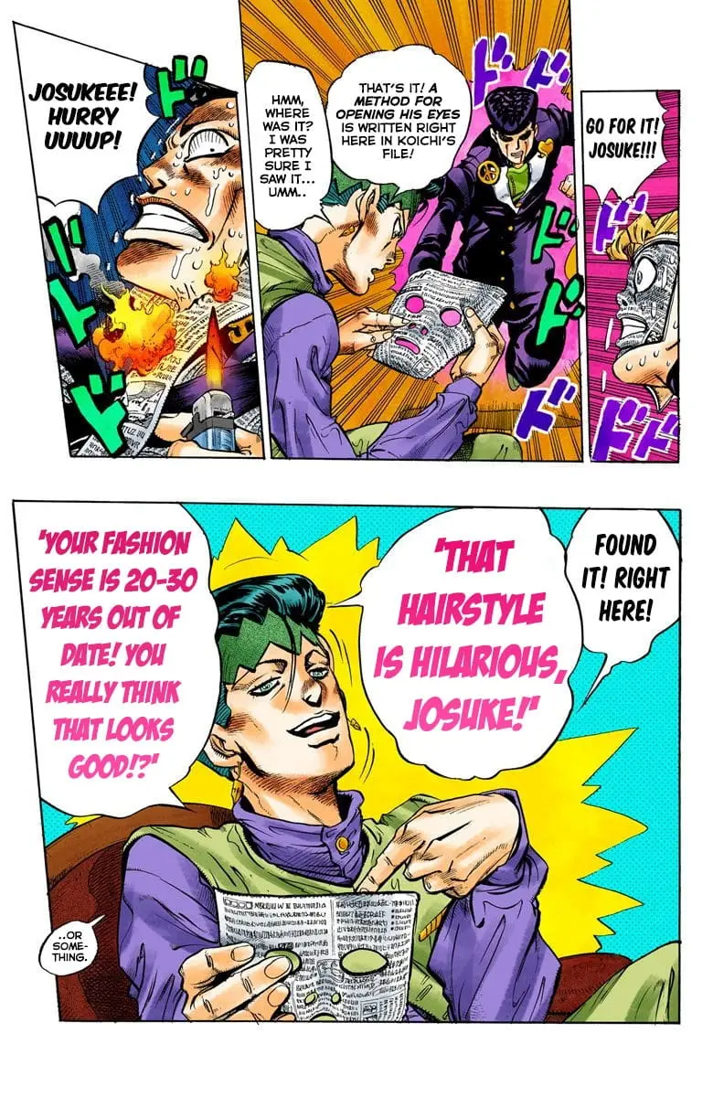 Read JoJo's Bizarre Adventure Part 4 Diamond Is Unbreakable Official Colored Manga Online