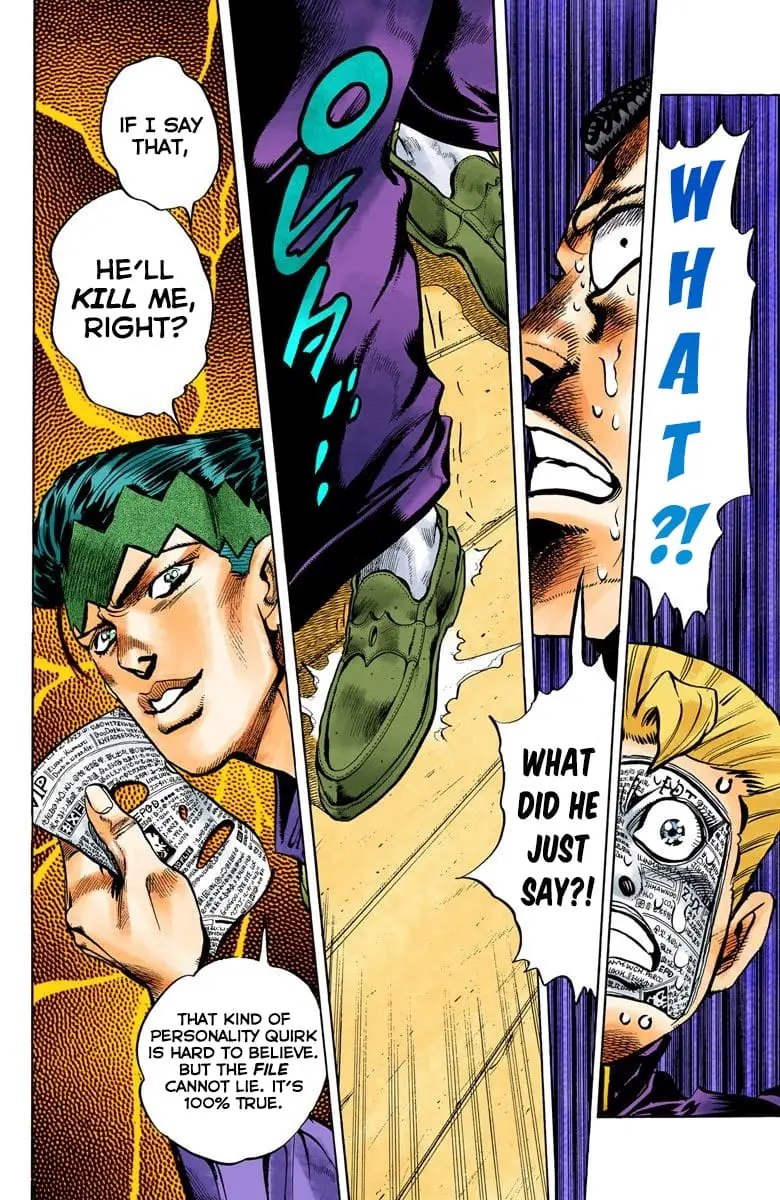 Read JoJo's Bizarre Adventure Part 4 Diamond Is Unbreakable Official Colored Manga Online