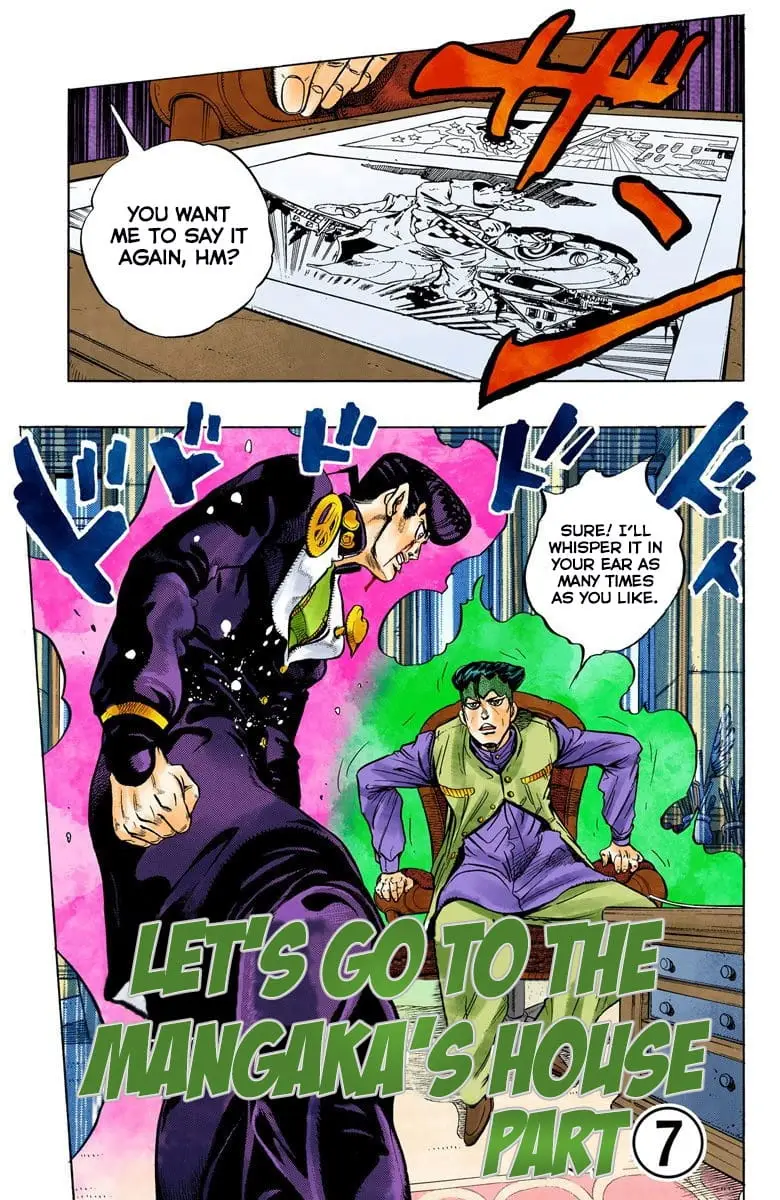 Read JoJo's Bizarre Adventure Part 4 Diamond Is Unbreakable Official Colored Manga Online
