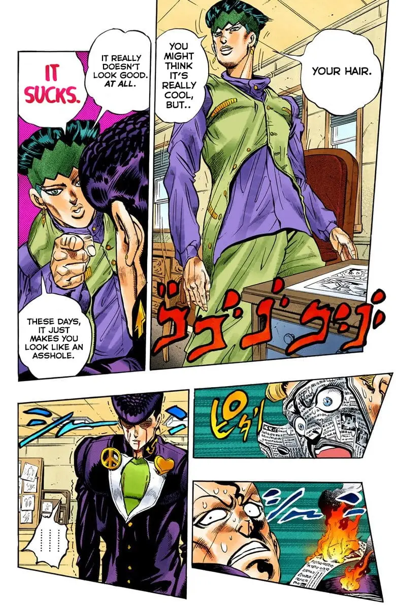 Read JoJo's Bizarre Adventure Part 4 Diamond Is Unbreakable Official Colored Manga Online