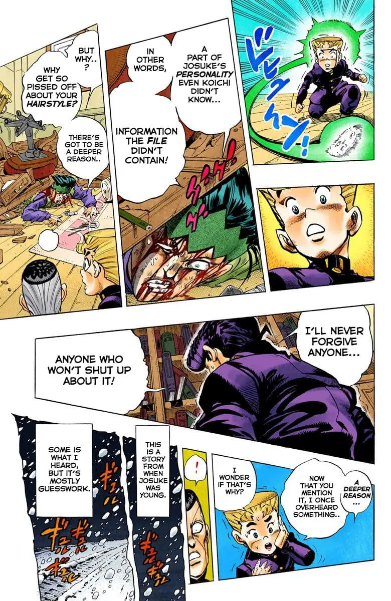 Read JoJo's Bizarre Adventure Part 4 Diamond Is Unbreakable Official Colored Manga Online