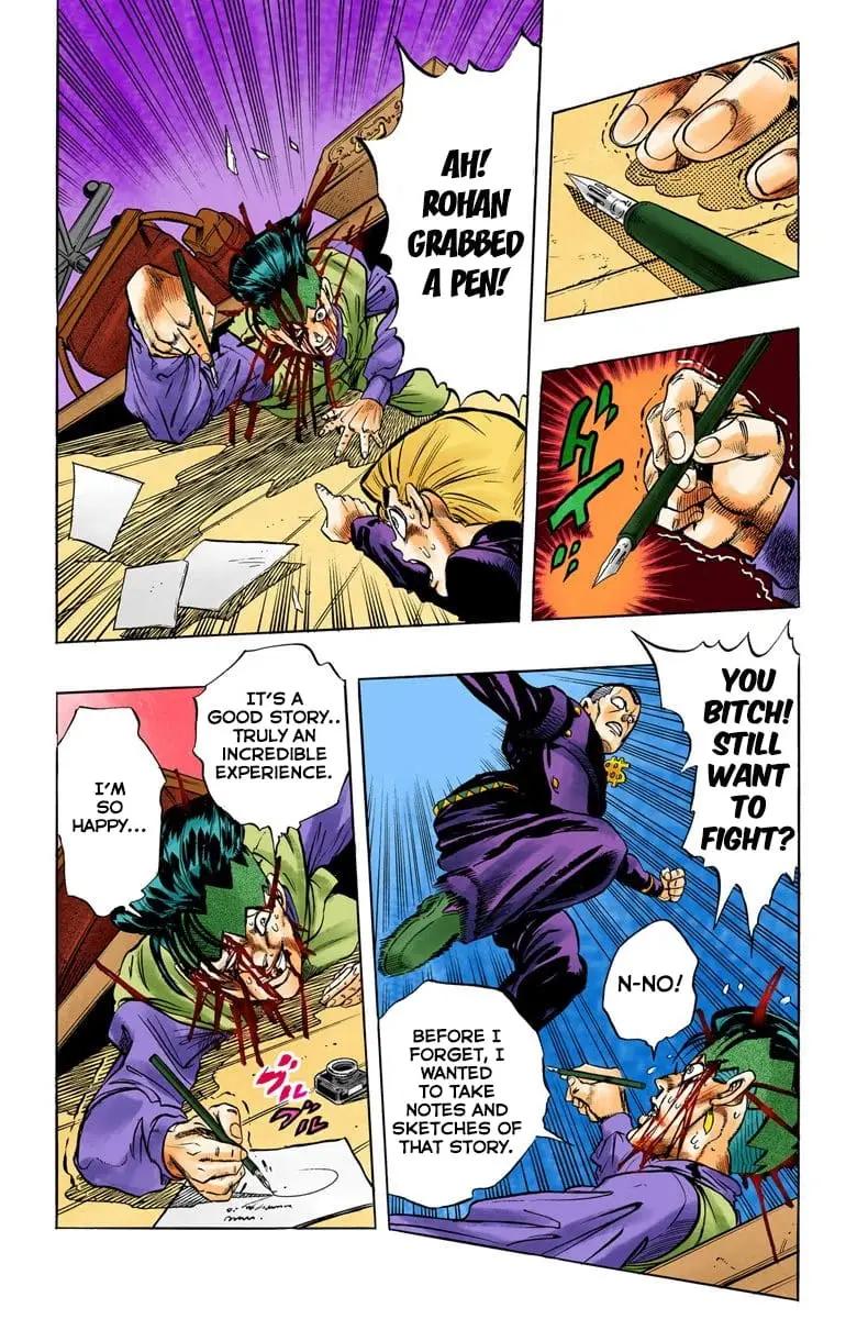 Read JoJo's Bizarre Adventure Part 4 Diamond Is Unbreakable Official Colored Manga Online