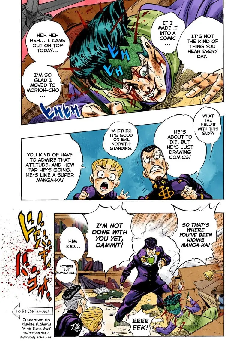 Read JoJo's Bizarre Adventure Part 4 Diamond Is Unbreakable Official Colored Manga Online