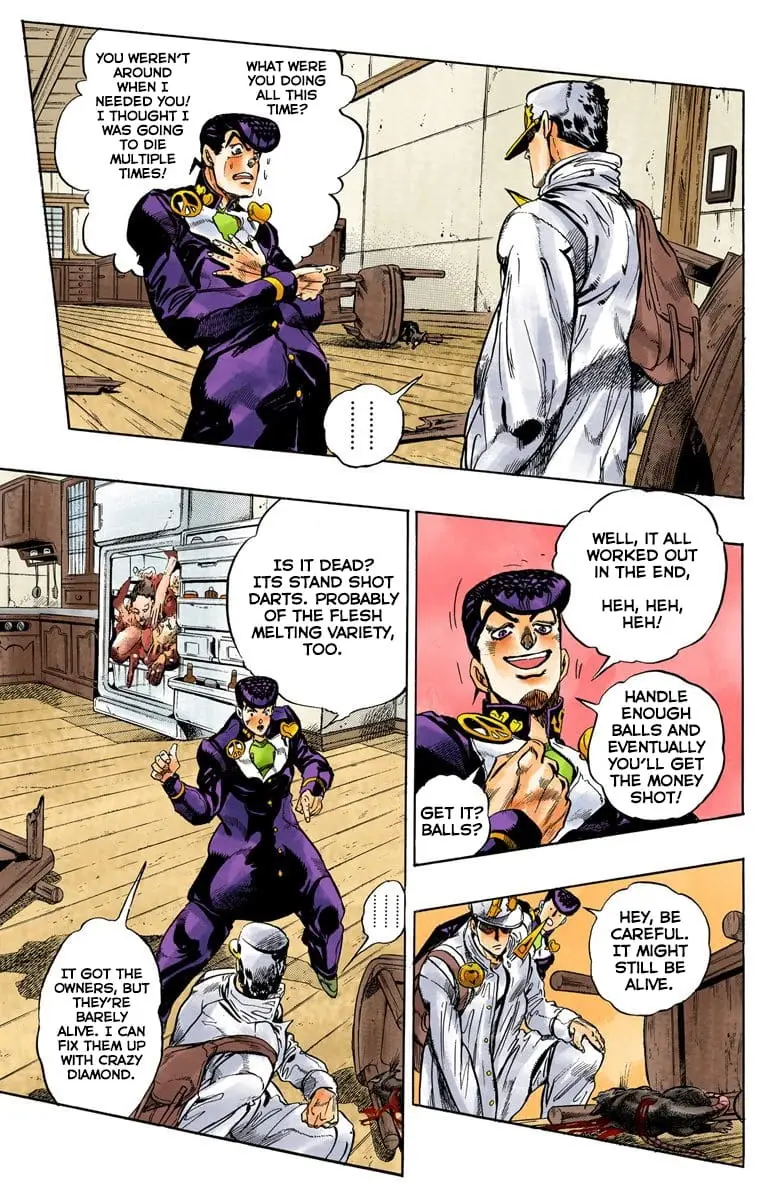 Read JoJo's Bizarre Adventure Part 4 Diamond Is Unbreakable Official Colored Manga Online