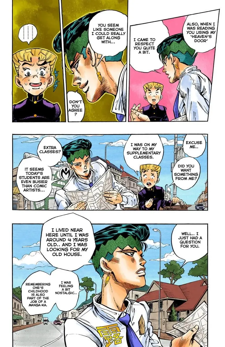 Read JoJo's Bizarre Adventure Part 4 Diamond Is Unbreakable Official Colored Manga Online