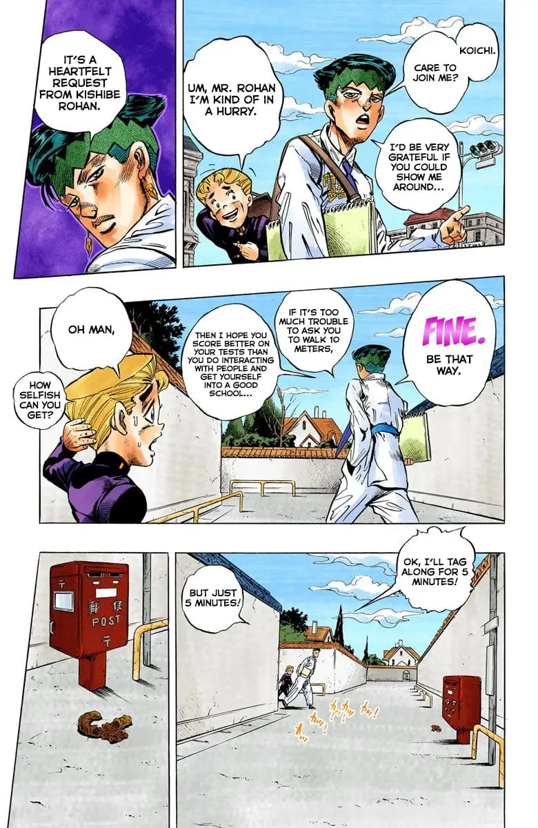 Read JoJo's Bizarre Adventure Part 4 Diamond Is Unbreakable Official Colored Manga Online