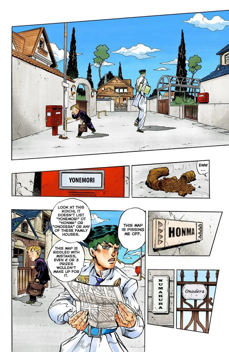 Read JoJo's Bizarre Adventure Part 4 Diamond Is Unbreakable Official Colored Manga Online
