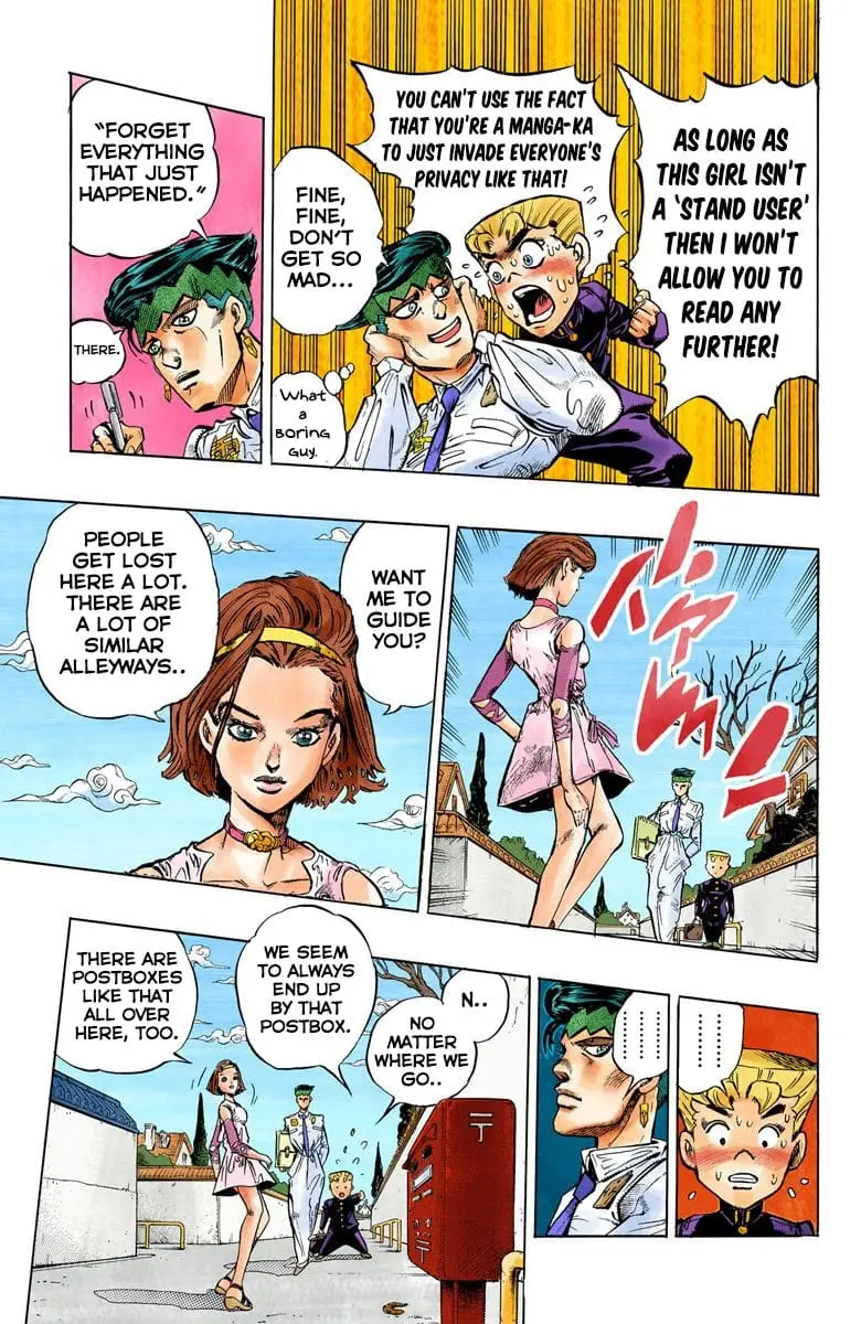 Read JoJo's Bizarre Adventure Part 4 Diamond Is Unbreakable Official Colored Manga Online