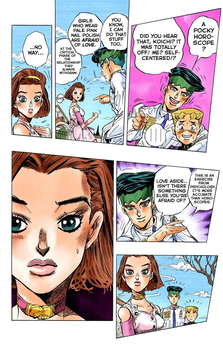 Read JoJo's Bizarre Adventure Part 4 Diamond Is Unbreakable Official Colored Manga Online