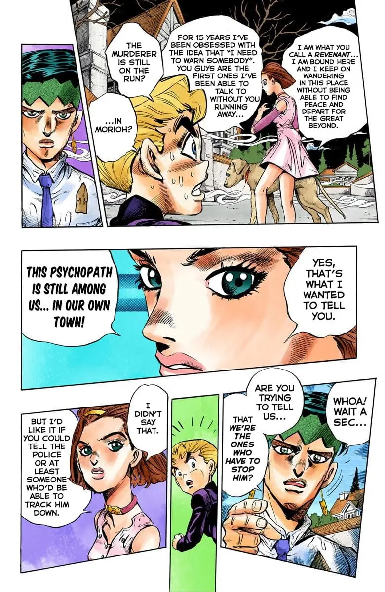 Read JoJo's Bizarre Adventure Part 4 Diamond Is Unbreakable Official Colored Manga Online