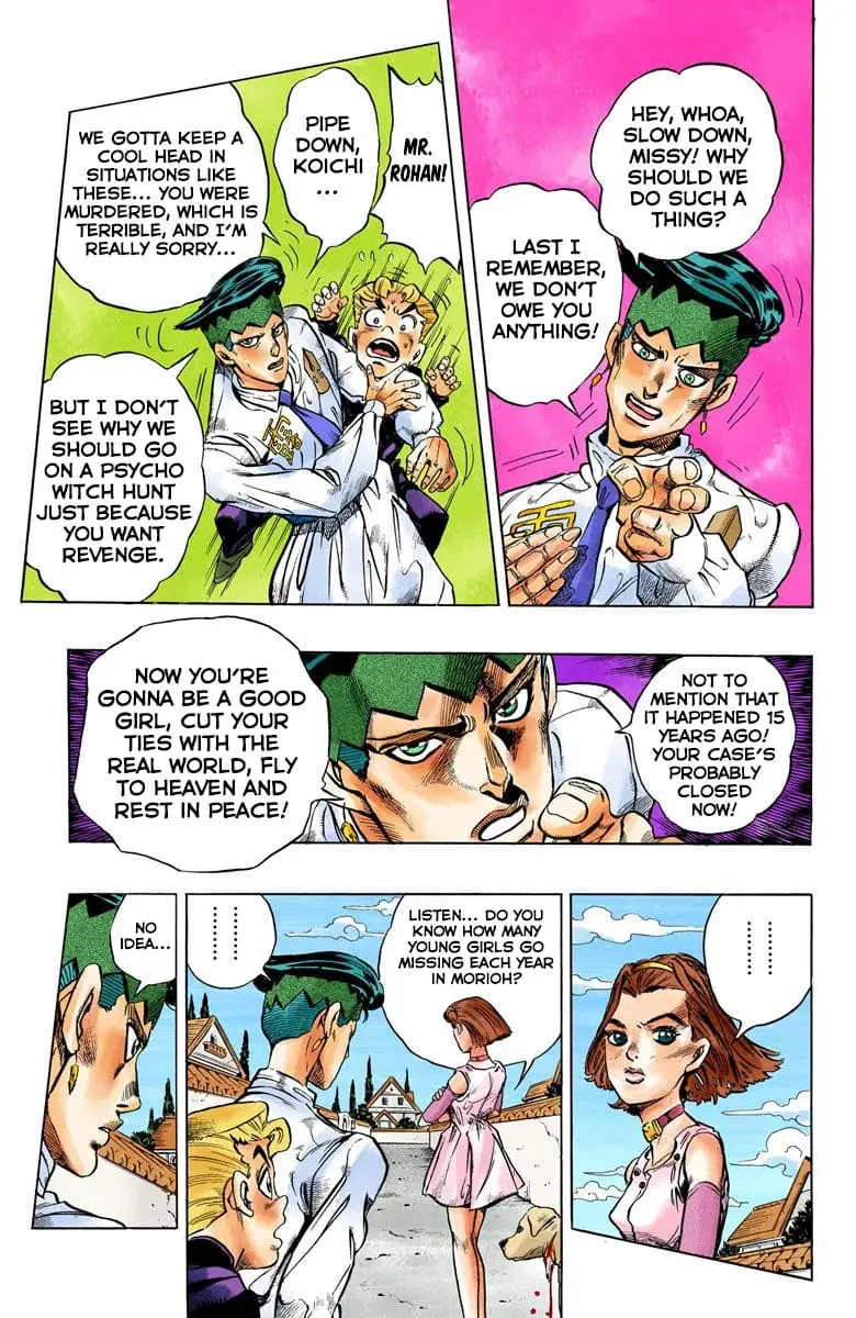 Read JoJo's Bizarre Adventure Part 4 Diamond Is Unbreakable Official Colored Manga Online