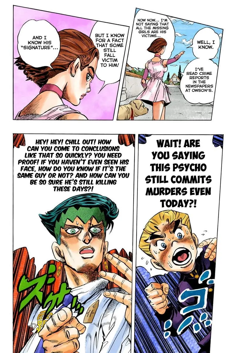 Read JoJo's Bizarre Adventure Part 4 Diamond Is Unbreakable Official Colored Manga Online