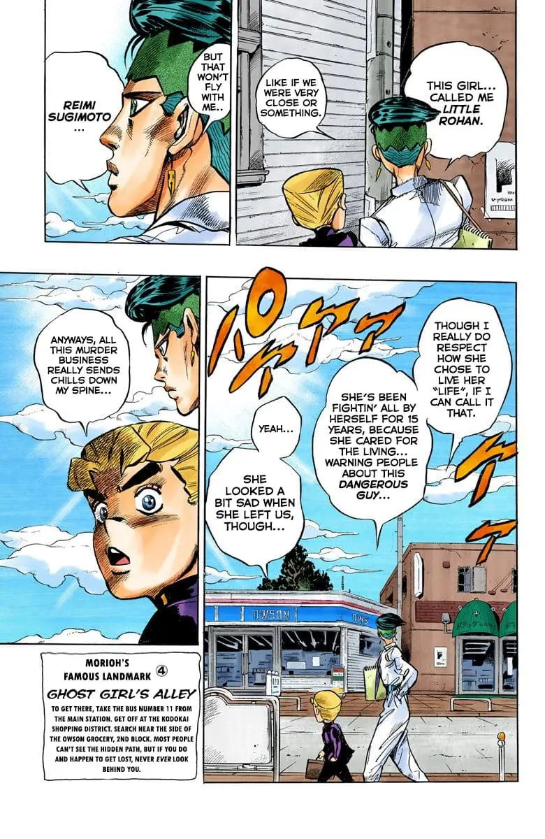 Read JoJo's Bizarre Adventure Part 4 Diamond Is Unbreakable Official Colored Manga Online