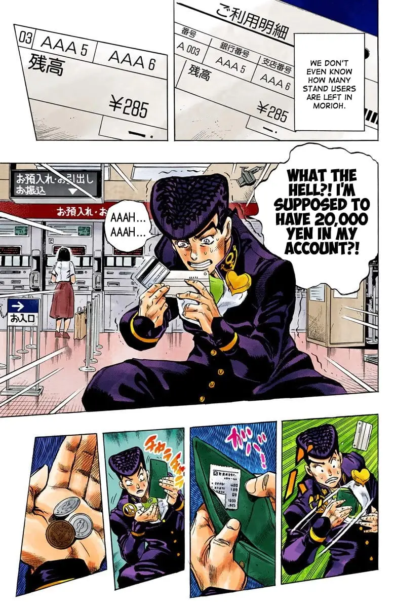 Read JoJo's Bizarre Adventure Part 4 Diamond Is Unbreakable Official Colored Manga Online