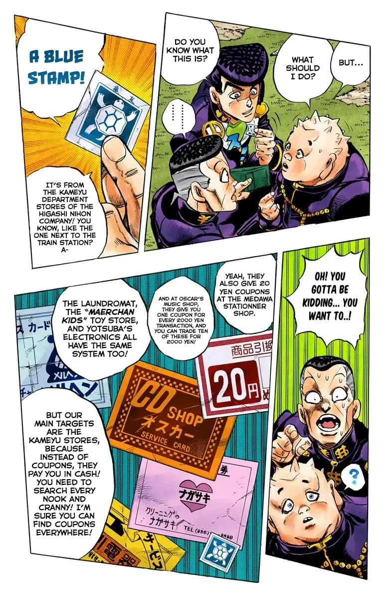 Read JoJo's Bizarre Adventure Part 4 Diamond Is Unbreakable Official Colored Manga Online